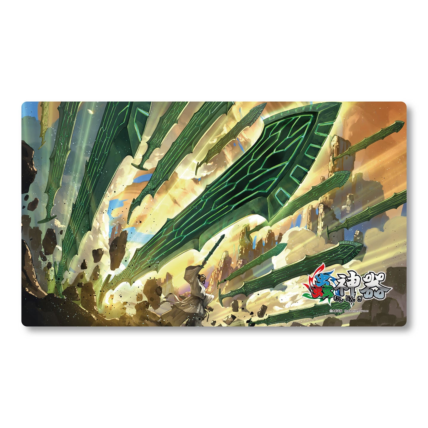 プレイマット・剣舞天翔の刹那