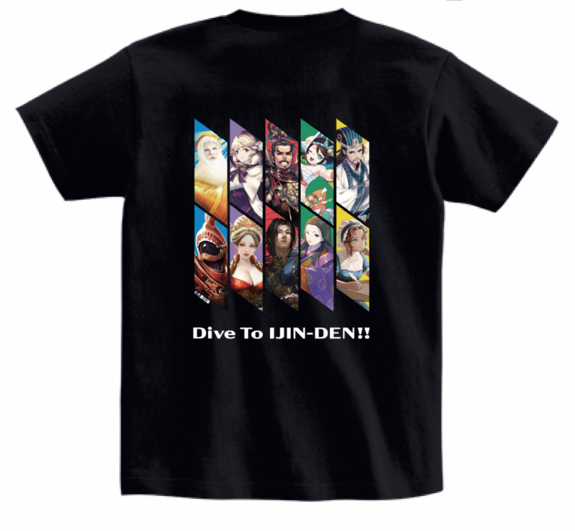 イジンデンTシャツ・黒